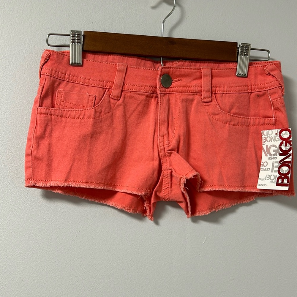 Bongo 3" FRAYED SHORT SUMMER SIZZLER
CORAL size 0